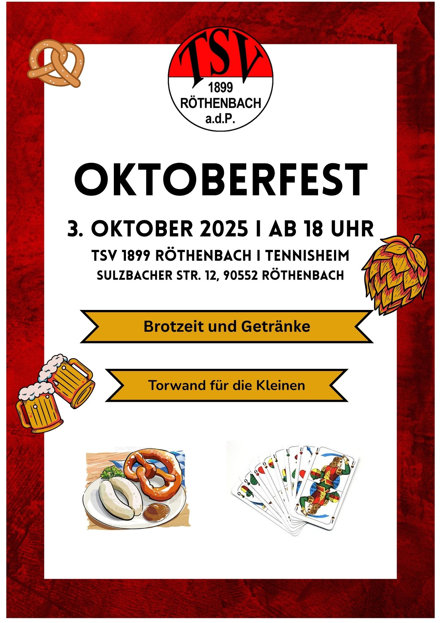 Du betrachtest gerade 2. Oktoberfest im Tennisheim am 03.10.2025