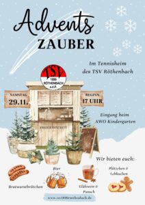 Mehr über den Artikel erfahren 🎄 Adventszauber beim TSV Röthenbach 🎄