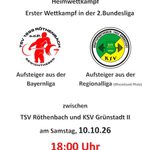 2. BUNDESLIGA – WIR SIND BEREIT! HEIMKAMPF-PREMIERE IN RÖTHENBACH!